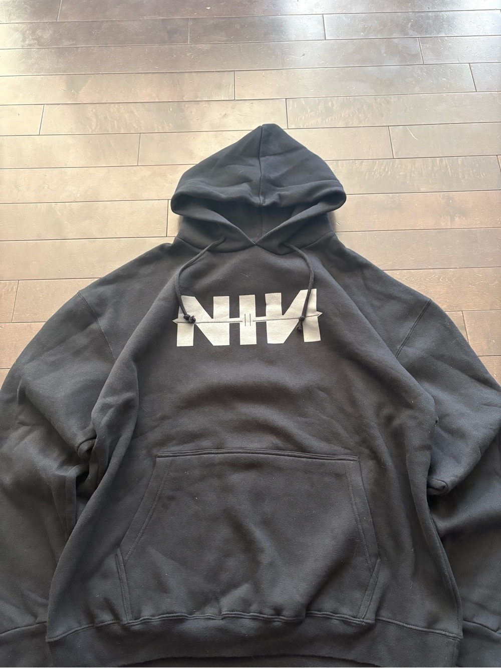 Vintage early 2000s nine inch nails band hoodie